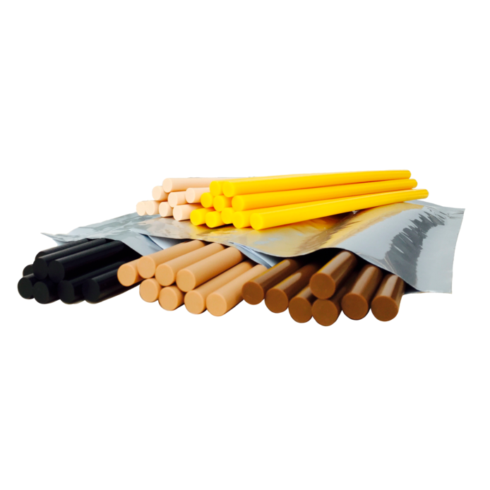 Buy Wood Repair Thermelt Knot Filler Sticks, 300mm - 9 Pack from Power Tool Services - Image 1 | Best Price