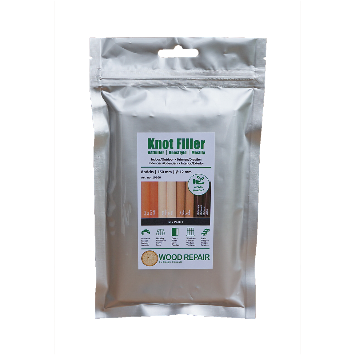 Buy Wood Repair Thermelt Knot Filler Sticks, COMPACT MIX PACK #1 from Power Tool Services - Image 1 | Best Price