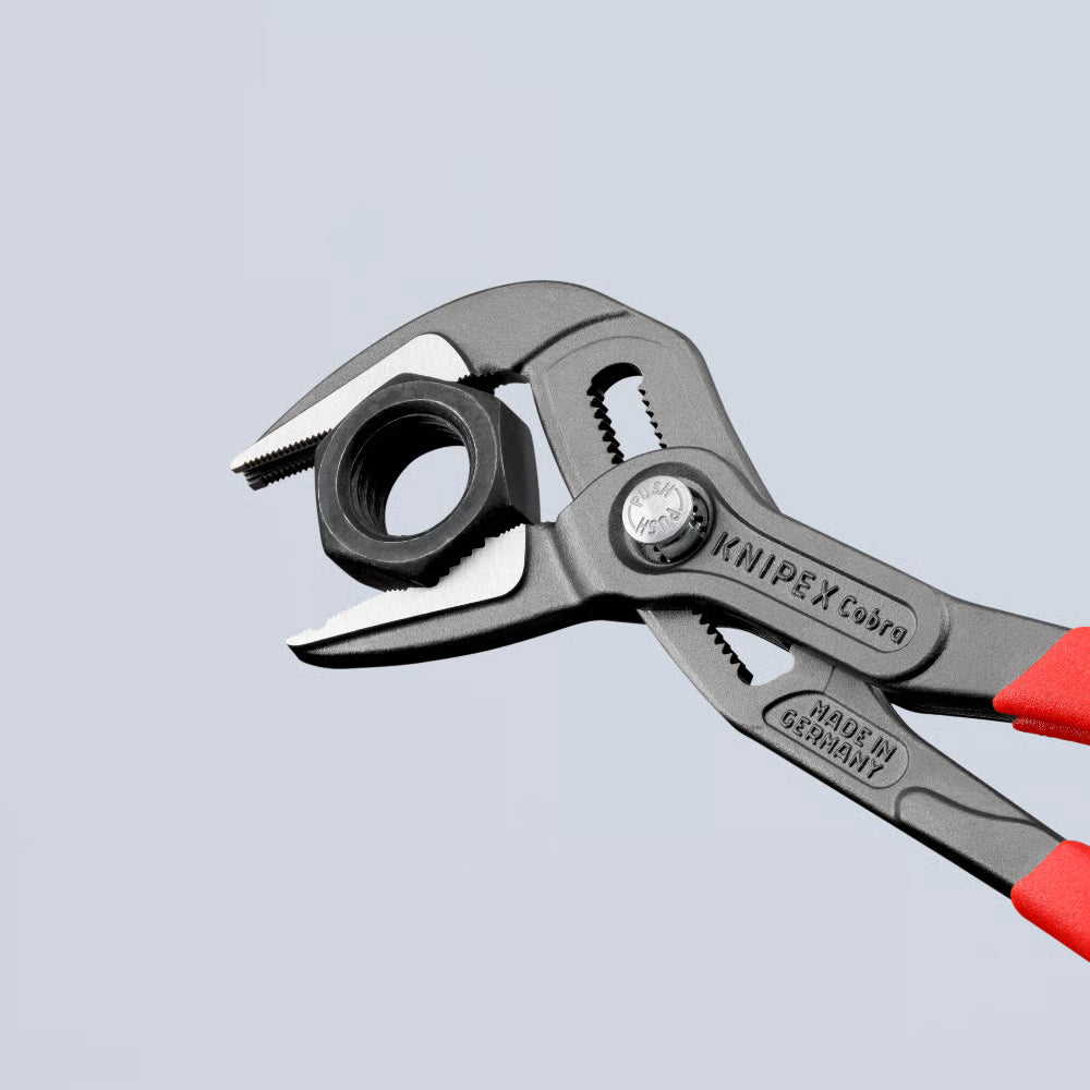 Knipex Cobra ES Water Pump Pliers extra-slim 87 51 ( Select Size ) 7 - Power Tool Services