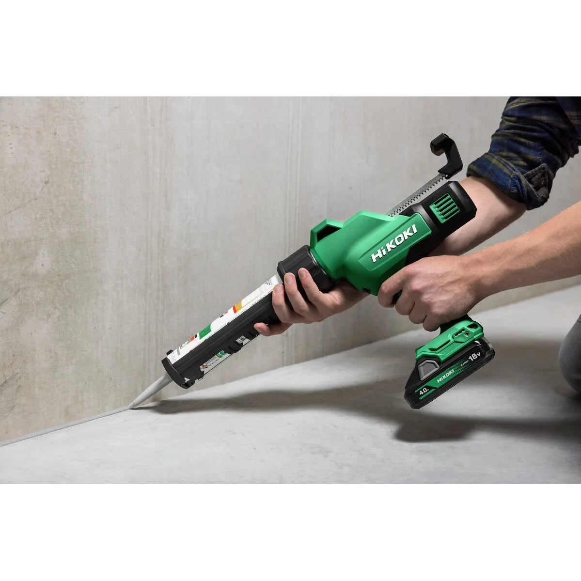 Hikoki 18v Cordless Caulking Gun AC18DA Basic 400 2 - Power Tool Services
