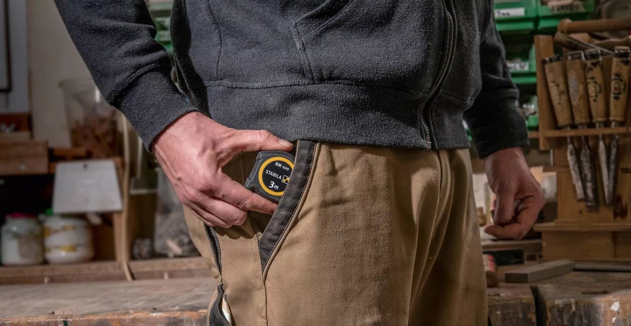 Stabila BM100 Pocket Tape Measure ( Select Size ) 6 - Power Tool Services