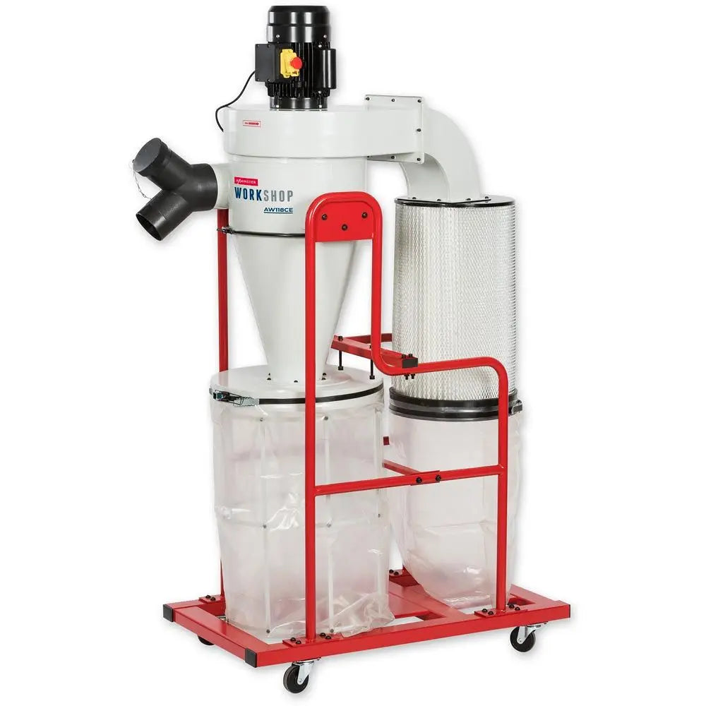 Axminster Workshop AW118CE Cyclone Dust Extractor 1 - Power Tool Services
