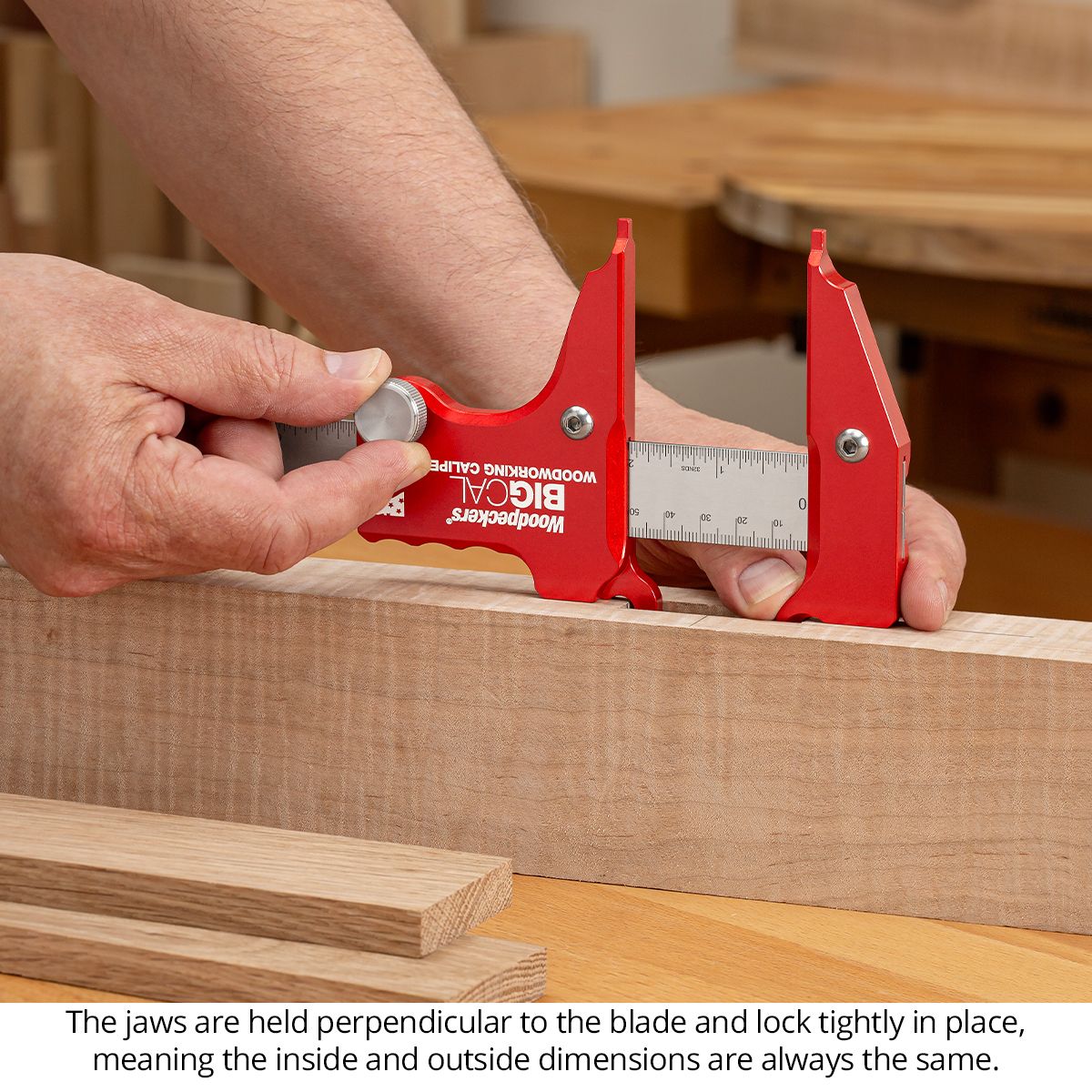 Woodpeckers BigCal Woodworking Caliper 12"/300mm & 24"/600mm Deluxe Set BC-DLX 3 - Power Tool Services