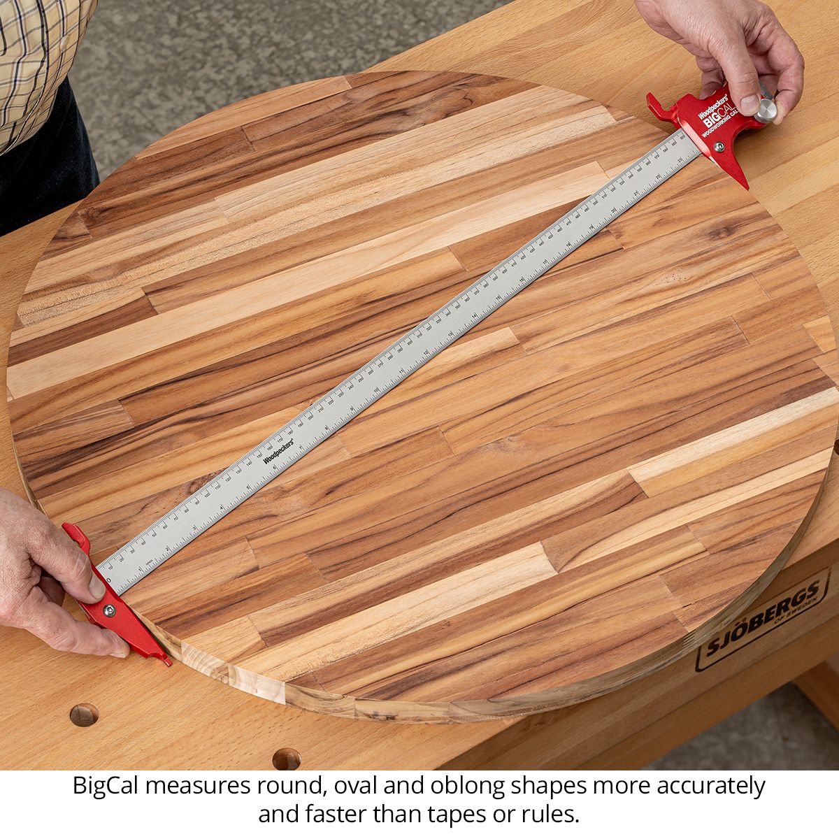 Woodpeckers BigCal Woodworking Caliper 12"/300mm & 24"/600mm Deluxe Set BC-DLX 4 - Power Tool Services