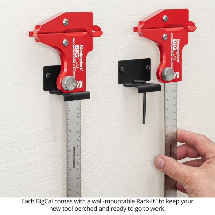 Woodpeckers BigCal Woodworking Caliper 12"/300mm & 24"/600mm Deluxe Set BC-DLX 8 - Power Tool Services