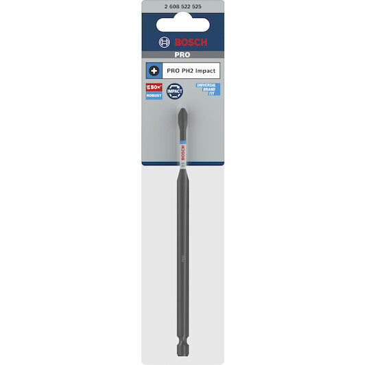 Bosch PRO Screwdriver bit Impact 150mm ( Select Size ) 3 - Power Tool Services