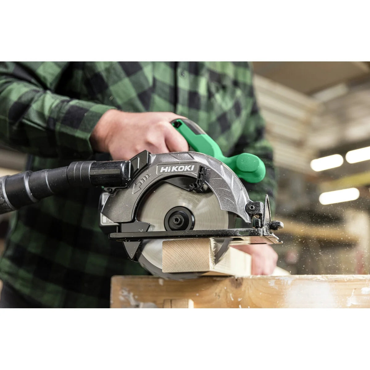 Hikoki 18v Cordless Circular Saw C1806DA Basic 9 - Power Tool Services