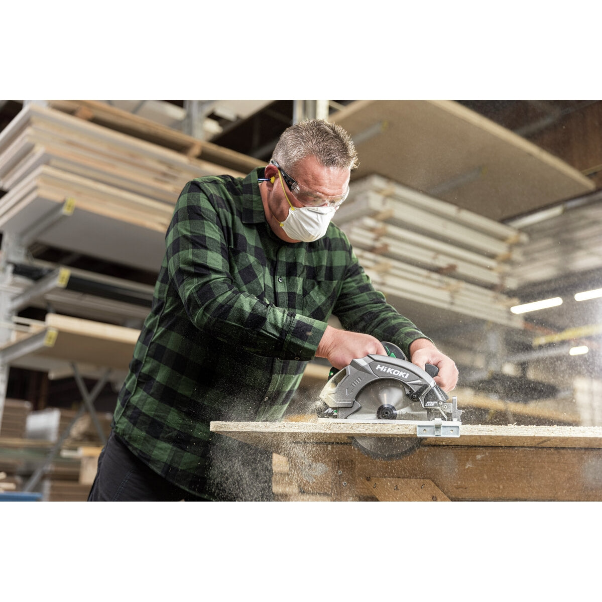 Hikoki 18v Cordless Circular Saw C1807DA Basic 3 - Power Tool Services
