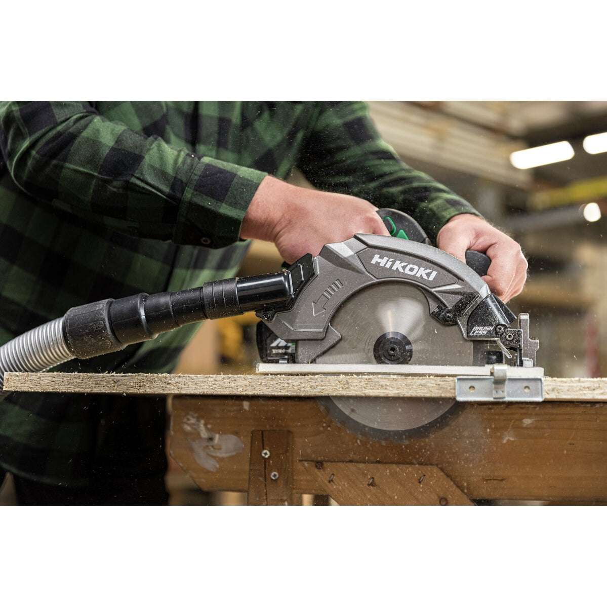 Hikoki 18v Cordless Circular Saw C1807DA Basic 6 - Power Tool Services