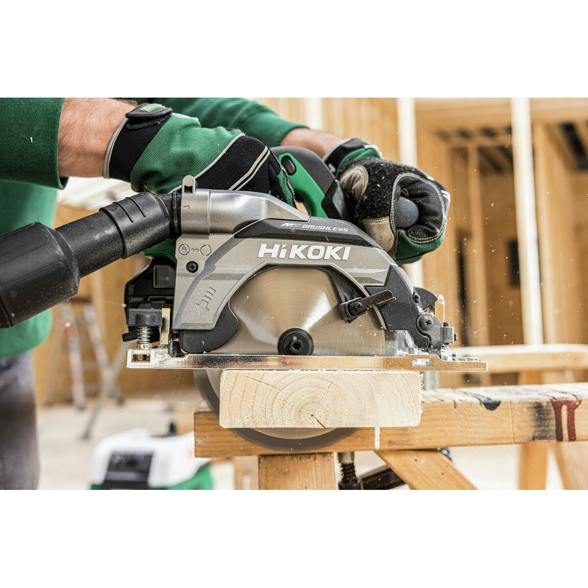 Hikoki 36v Cordless Circular Saw C3606DB Basic 9 - Power Tool Services