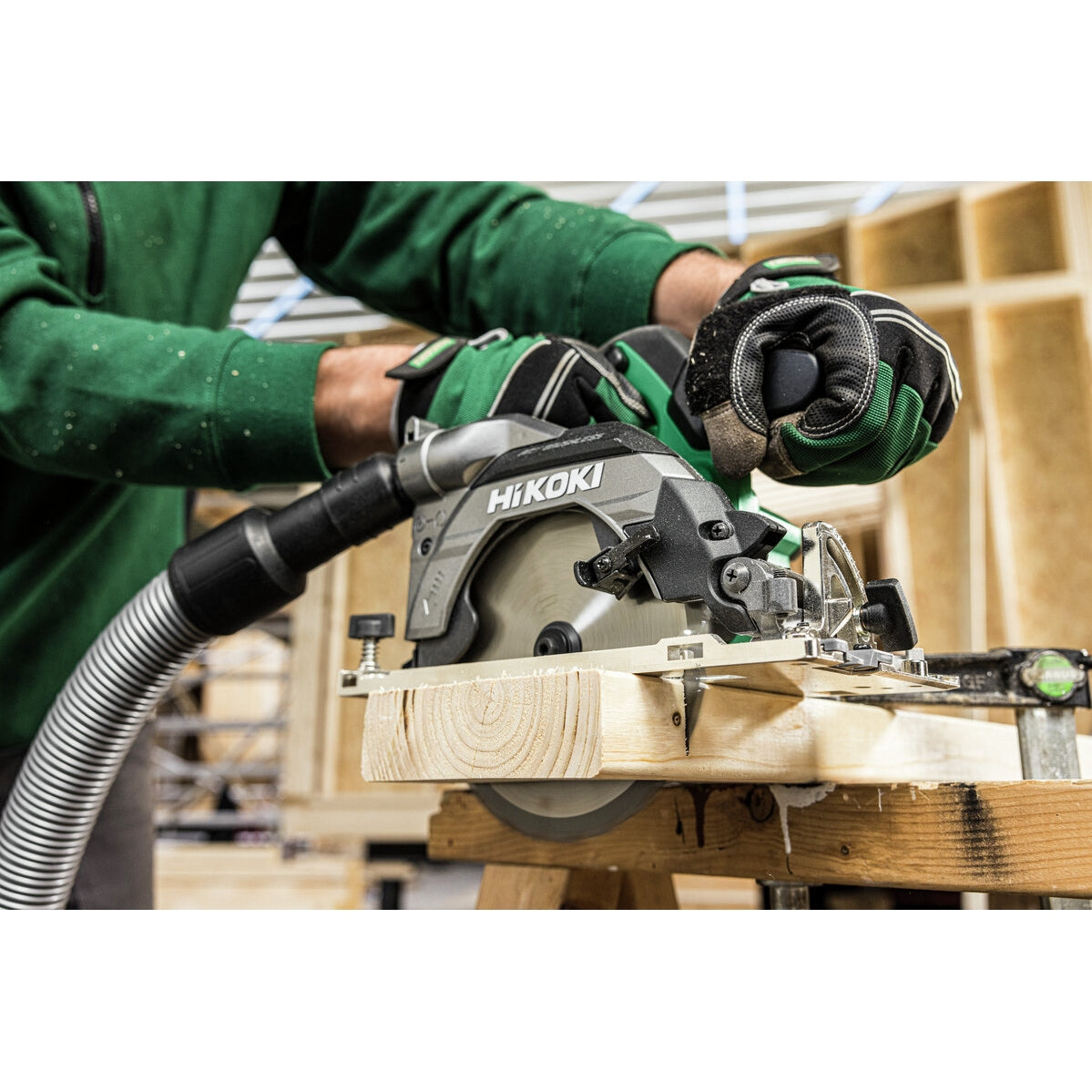 Hikoki 36v Cordless Circular Saw C3606DB Basic 12 - Power Tool Services