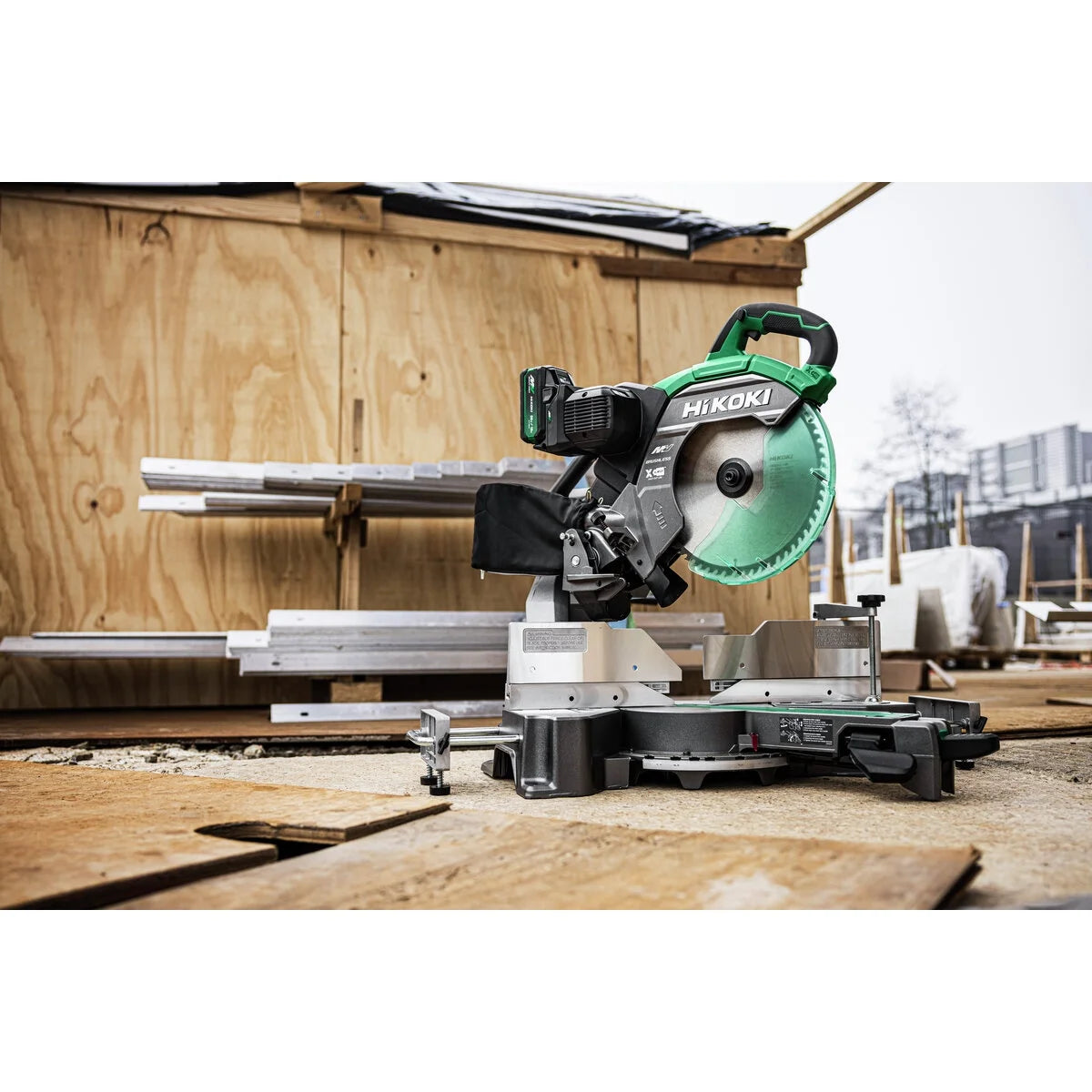 Hikoki 36V Cordless Miter Saw C3612DRA Set 2 - Power Tool Services