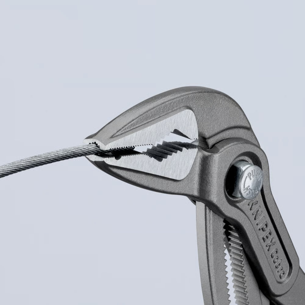 Knipex Cobra ES Water Pump Pliers extra-slim 87 51 ( Select Size ) 3 - Power Tool Services