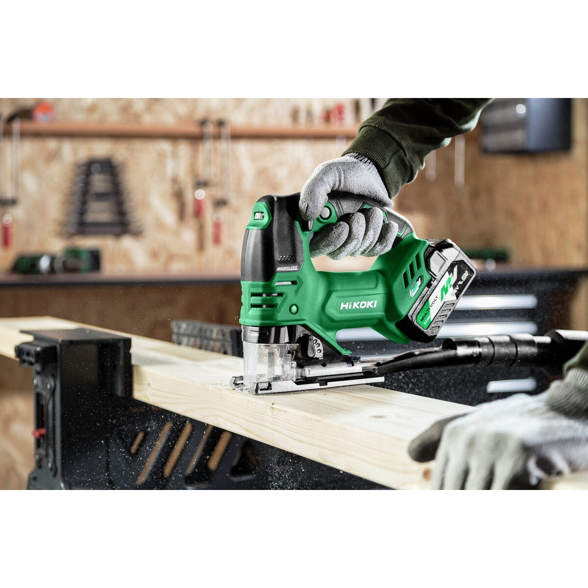 Hikoki 36v Cordless Jig Saw CJ36DA Basic 5 - Power Tool Services