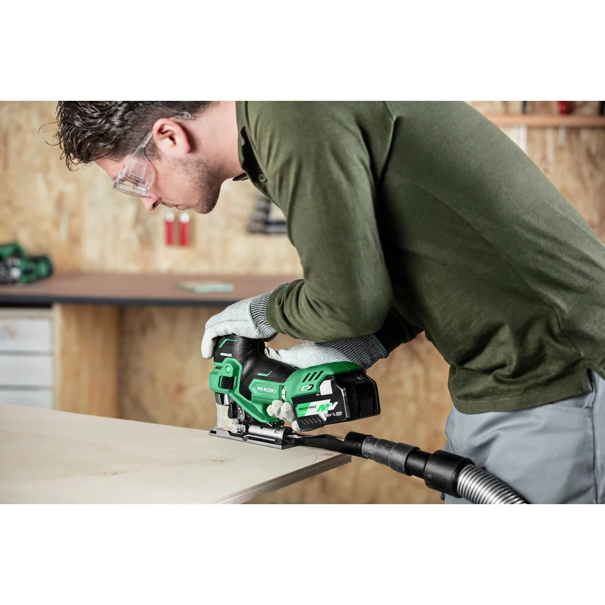 Hikoki 36v Cordless Jig Saw CJ36DA Basic 6 - Power Tool Services