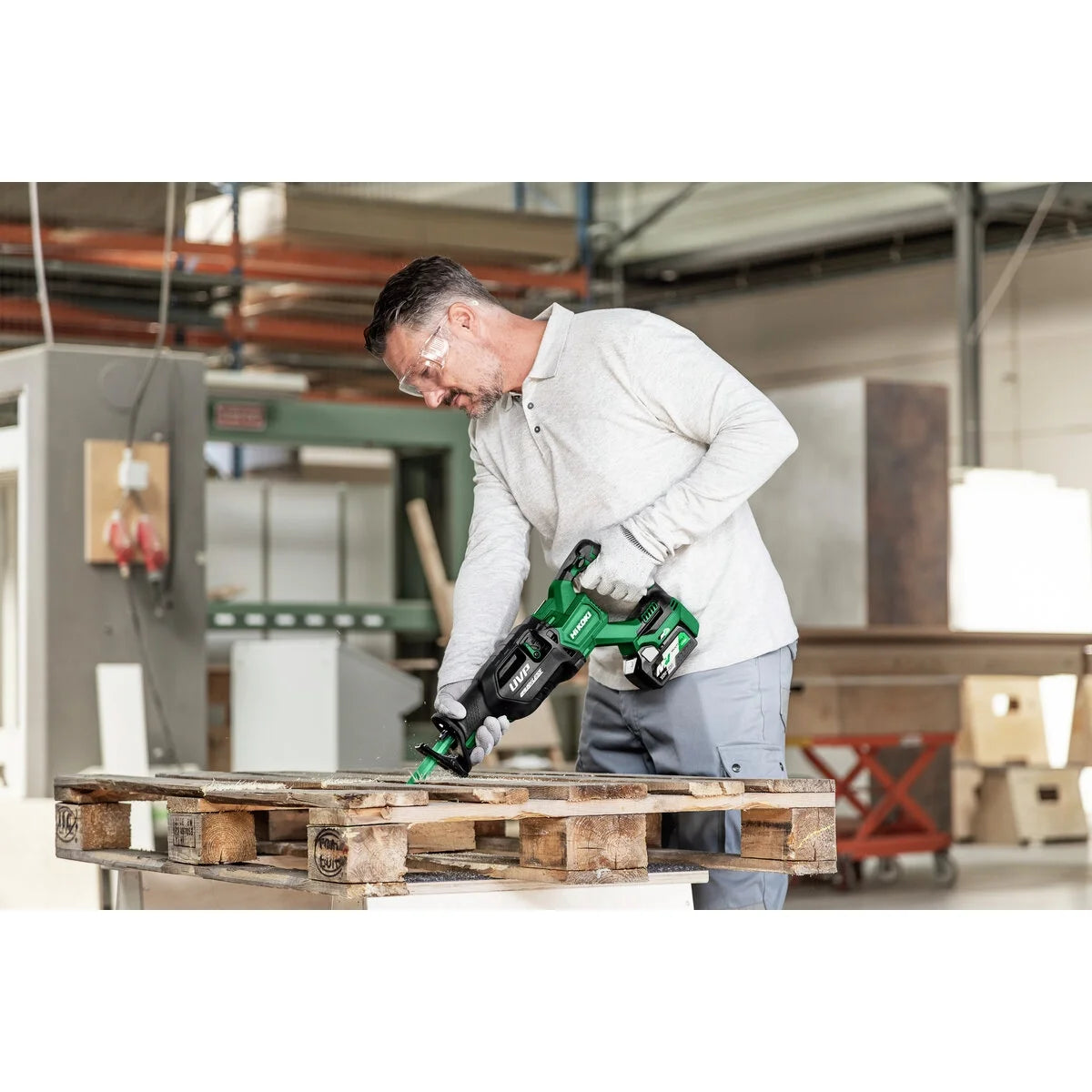 Hikoki 36v Cordless Sabre Saws CR36DA Basic 5 - Power Tool Services