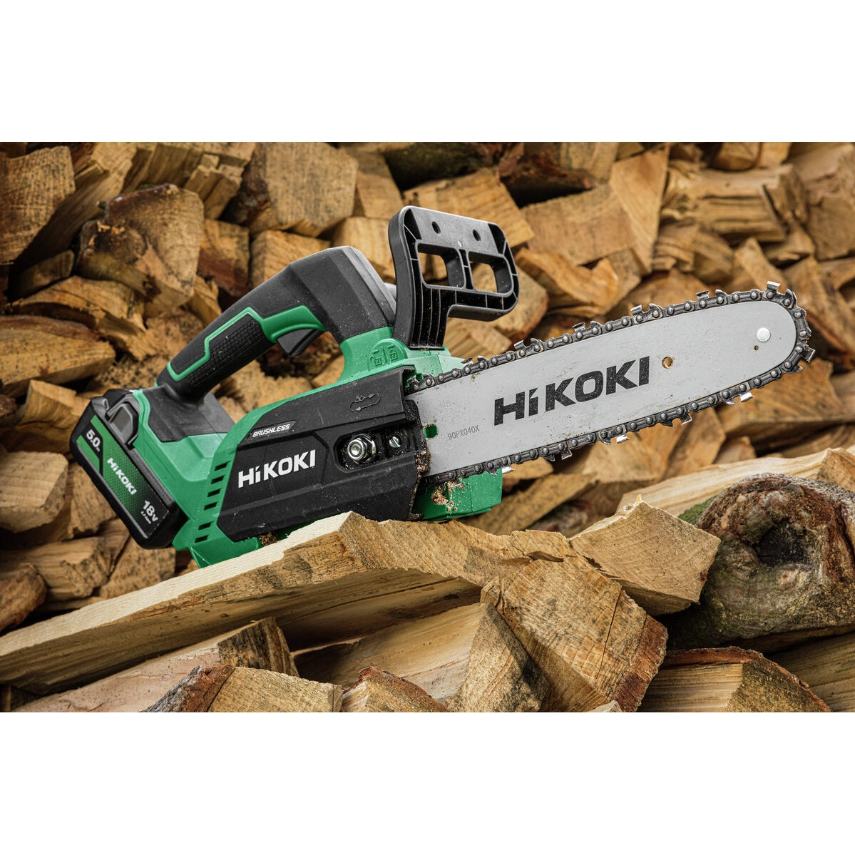 Hikoki 18v Cordless Chain Saw CS1825DC Basic 2 - Power Tool Services