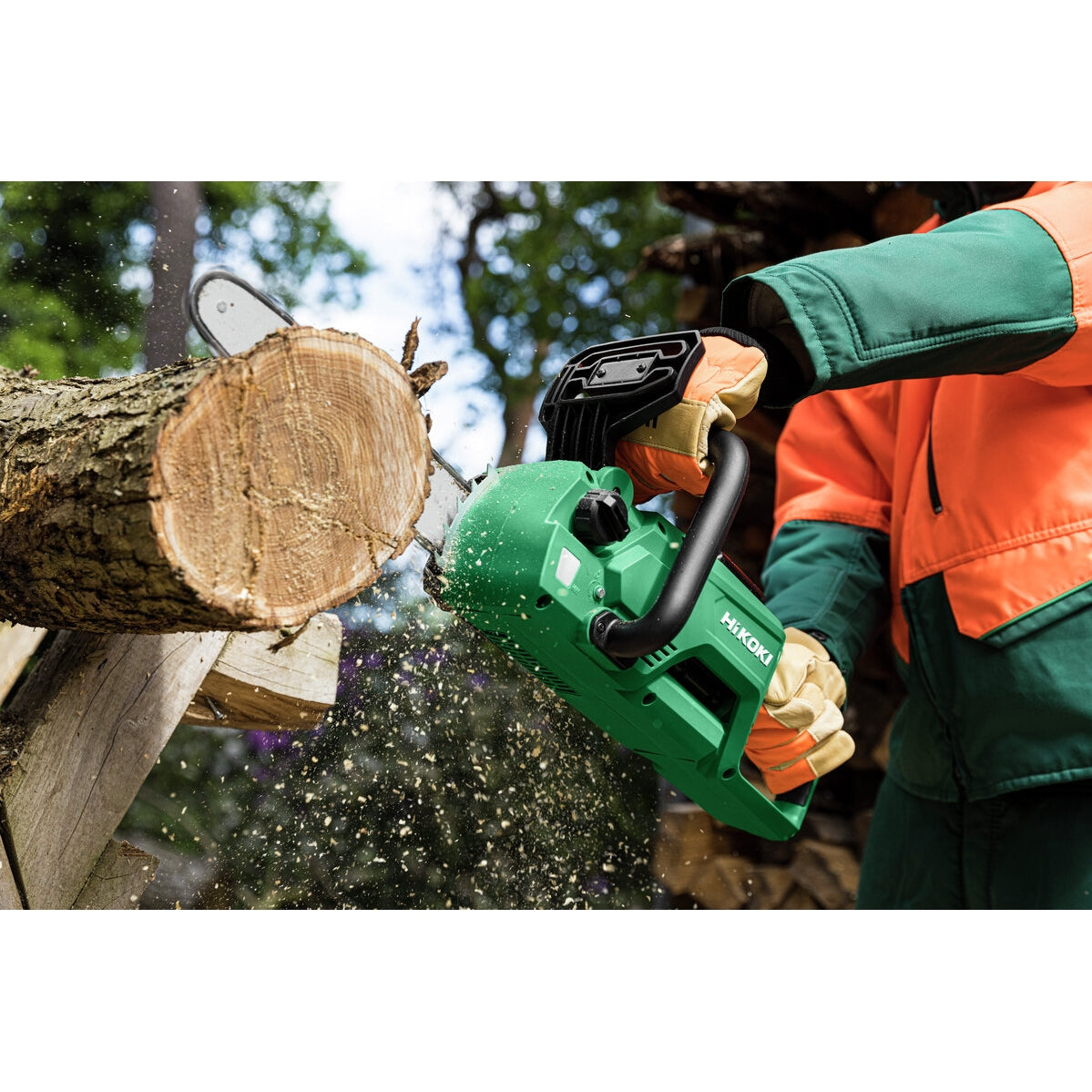 Hikoki 36v Cordless Chain Saw CS3635DB Basic 4 - Power Tool Services