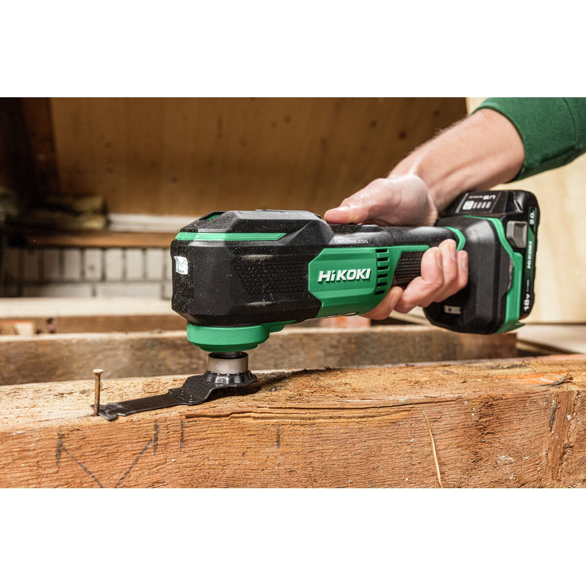 Hikoki 18v Cordless Multi Tool CV18DA Basic 5 - Power Tool Services