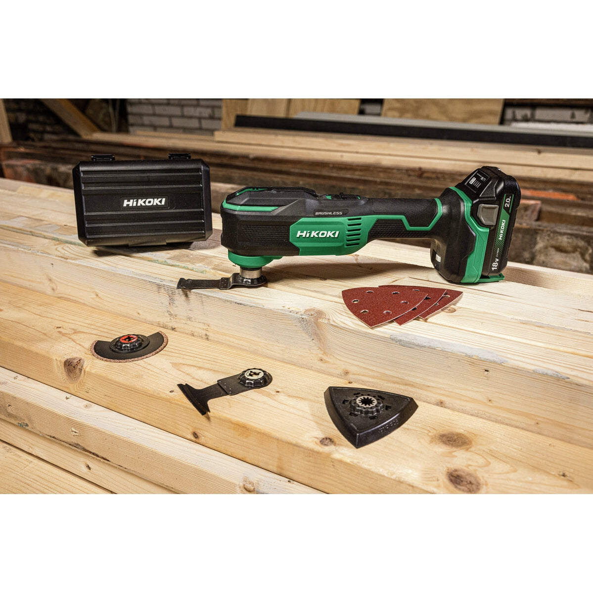 Hikoki 18v Cordless Multi Tool CV18DA Basic 2 - Power Tool Services