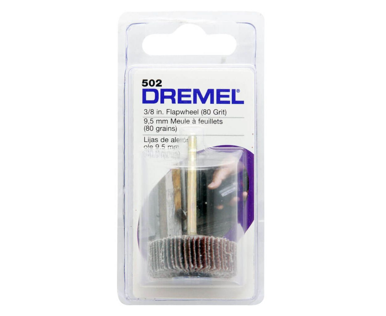 Buy Dremel DREMEL Flap Wheel 9.5mm G80 502 2615050232 from Power Tool Services - Image 1 | Best Price