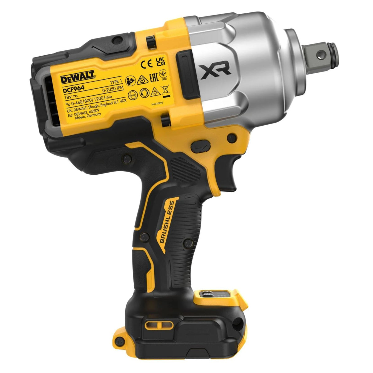 Dewalt 18v Impact Wrench DCF964NT-XJ 4 - Power Tool Services