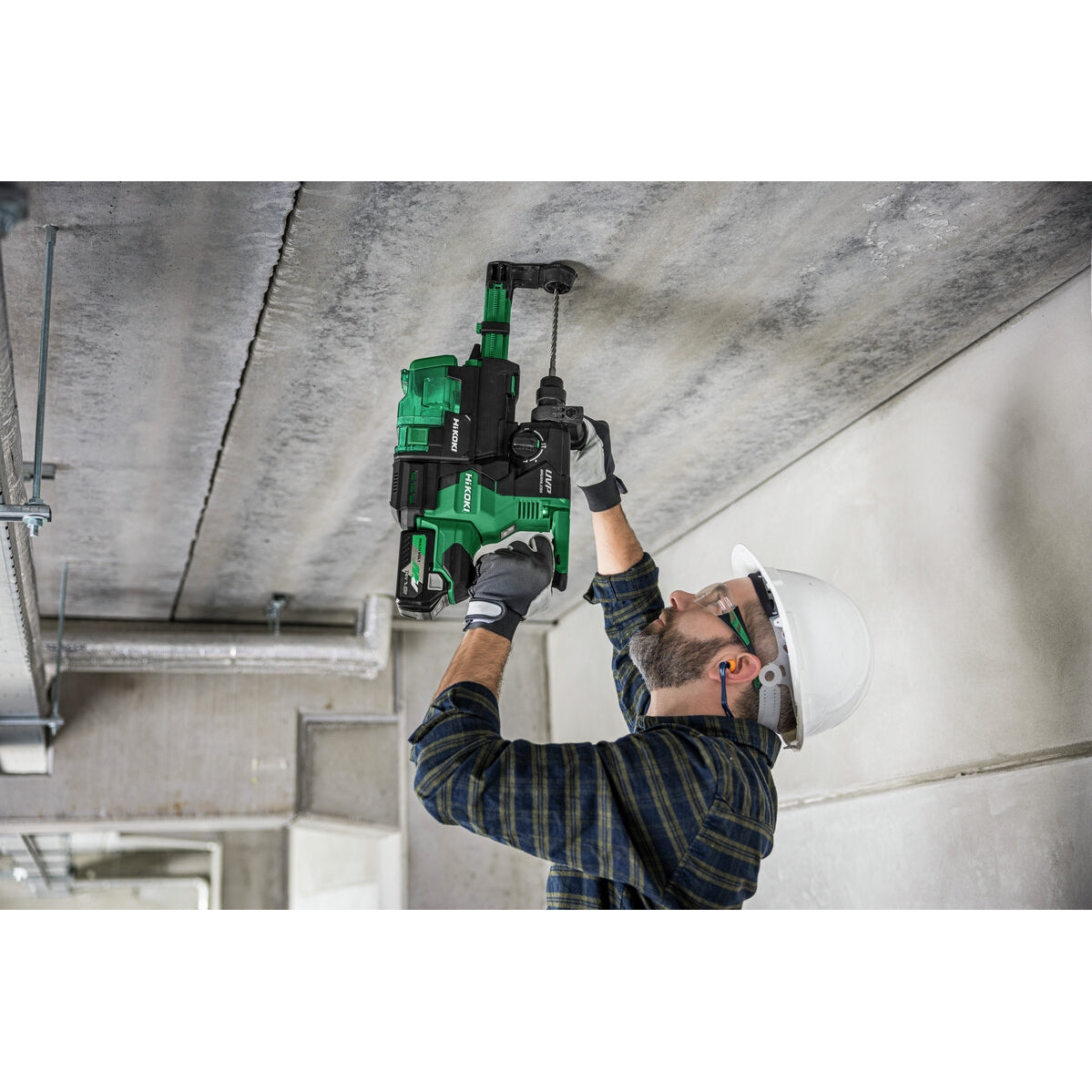 Hikoki 36v Cordless Rotary Hammer SDS Plus DH3628DC Basic 3 - Power Tool Services