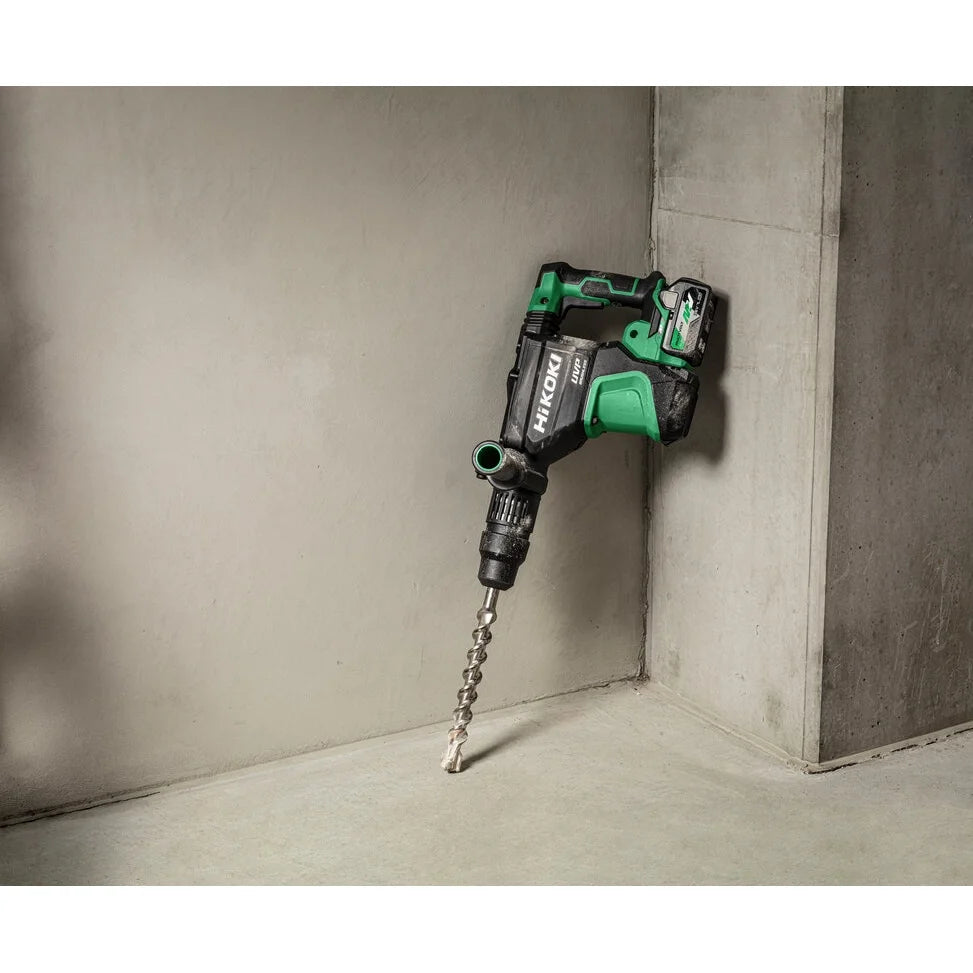 Hikoki 36v Cordless Rotary Hammer Sds Plus / Breaker DH3640DA Basic 7 - Power Tool Services