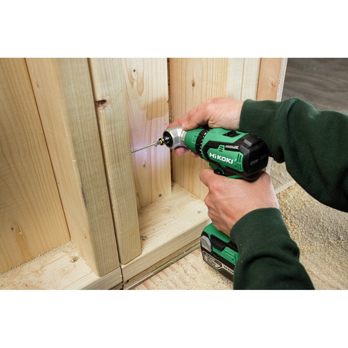 Hikoki Cordless Impact Driver Drill DS18DDQ 2.0Ah set 4 - Power Tool Services