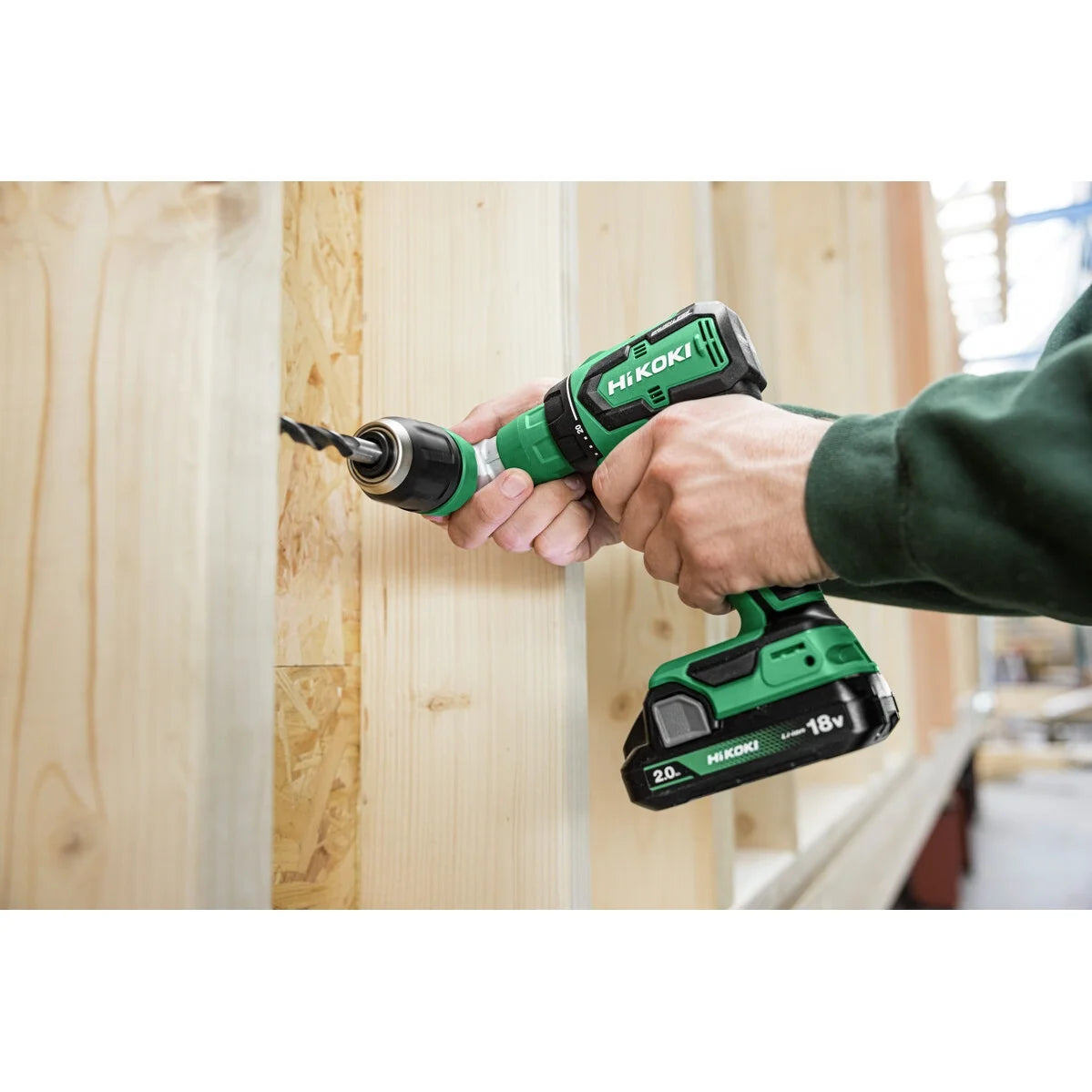 Hikoki Cordless Impact Driver Drill DS18DDQ 2.0Ah set 7 - Power Tool Services