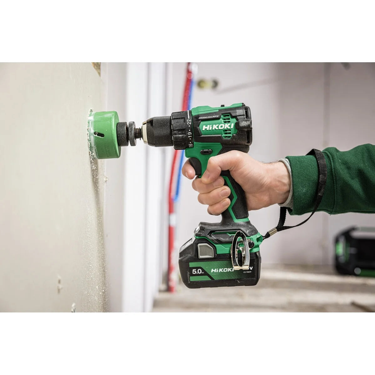 Hikoki 18v Cordless Driver Drill DS18DE 4.0Ah set DS18DE 3 - Power Tool Services