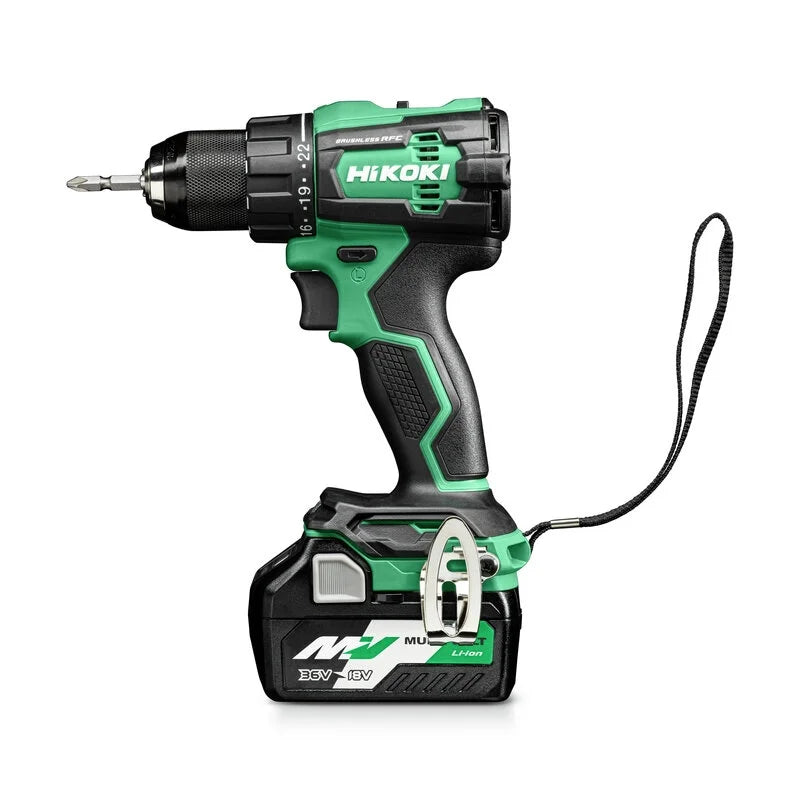 Hikoki 18v Cordless Driver Drill DS18DE 4.0Ah set DS18DE 2 - Power Tool Services