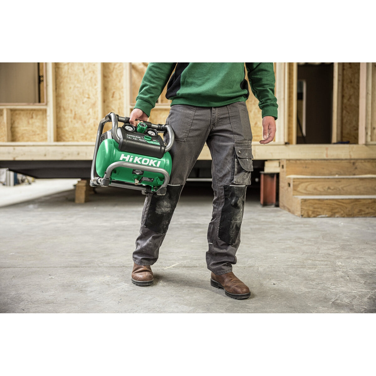 Hikoki 36v Cordless Air Compressor EC36DA Basic 9 - Power Tool Services