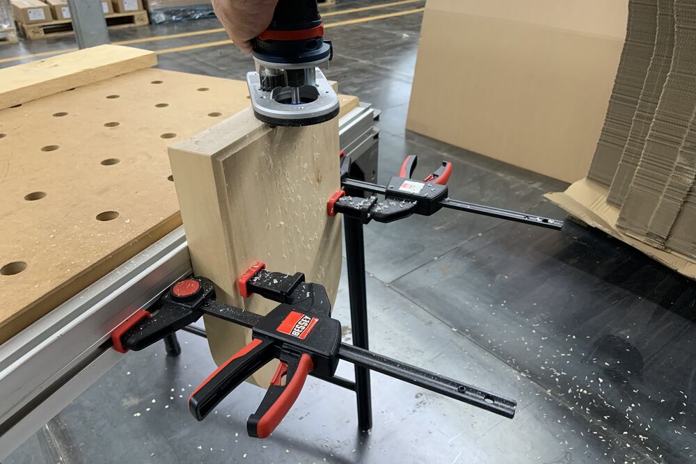 Bessey Clamp 150X60 (EZR15-6SET) One Hand Adapter 12 - Power Tool Services