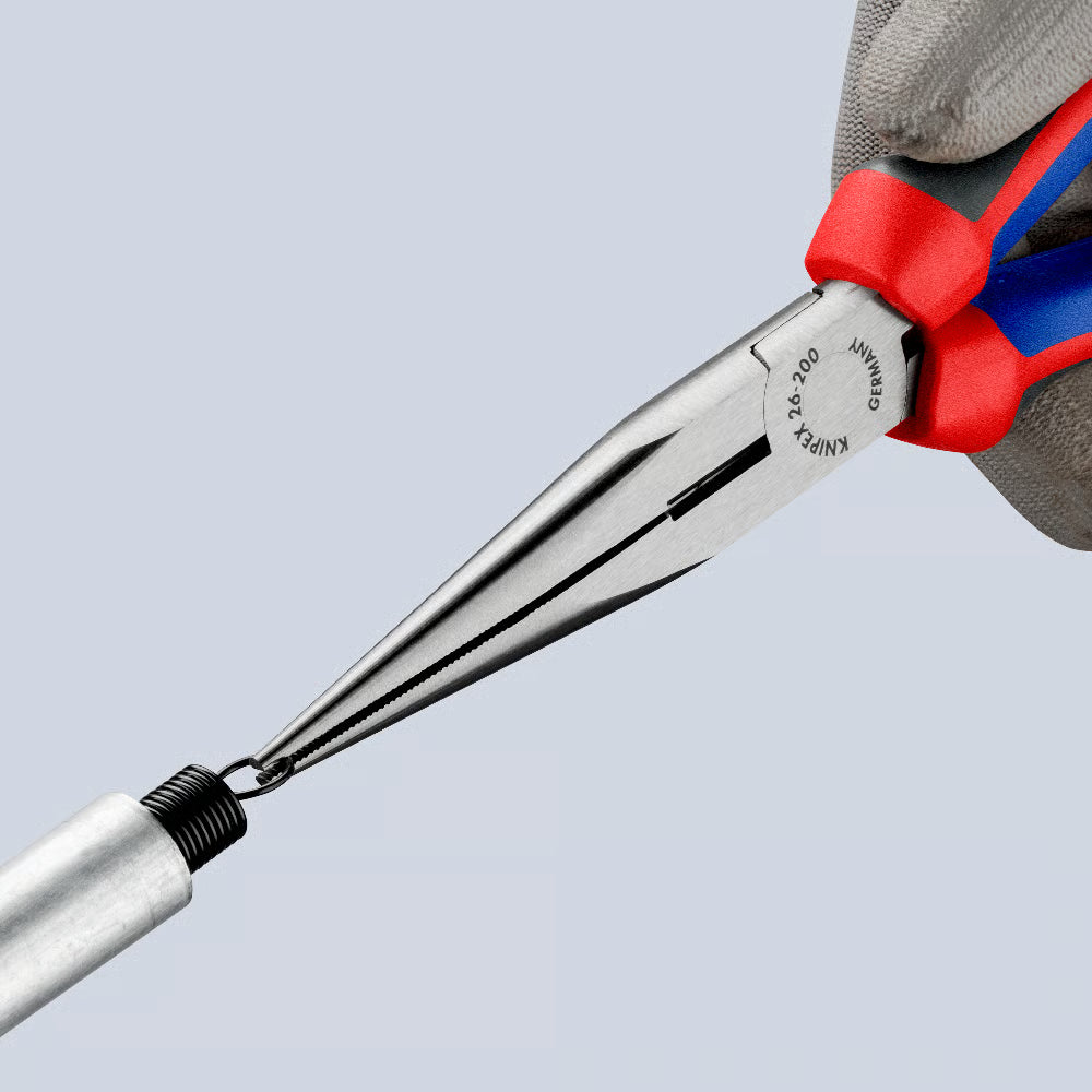 Knipex Snipe Nose Side Cutting Pliers 26 12 200 7 - Power Tool Services