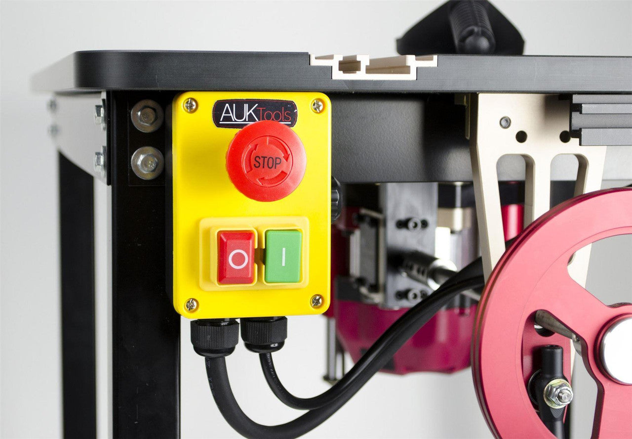 AUKTools 2400W Fixed Base Router with NVR and Remote Speed Control 7 - Power Tool Services