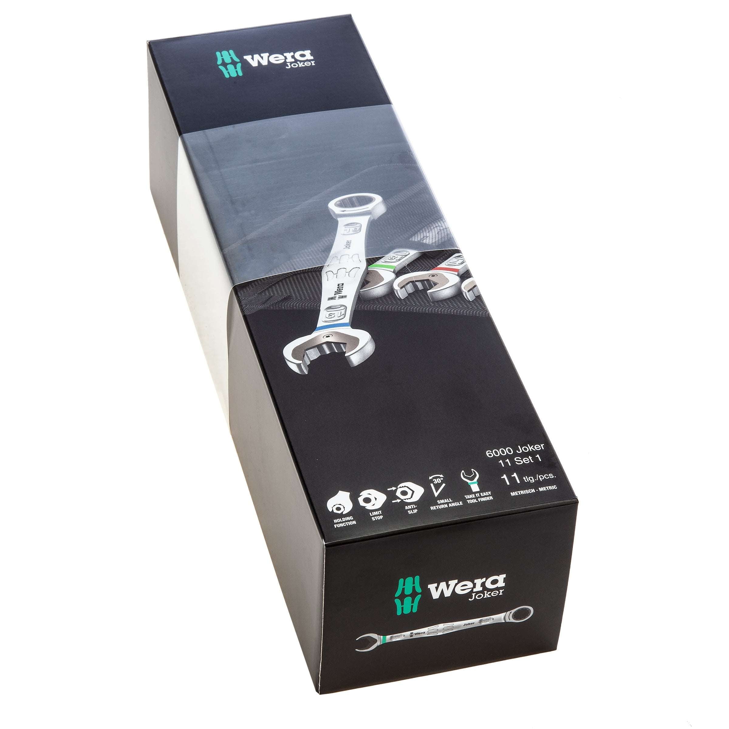 Wera 6003 Joker 11 Set 1 combination wrench set, 11 pieces