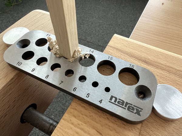 Buy Narex Metric Dowel Plate from Power Tool Services - Image 2 | Best Price