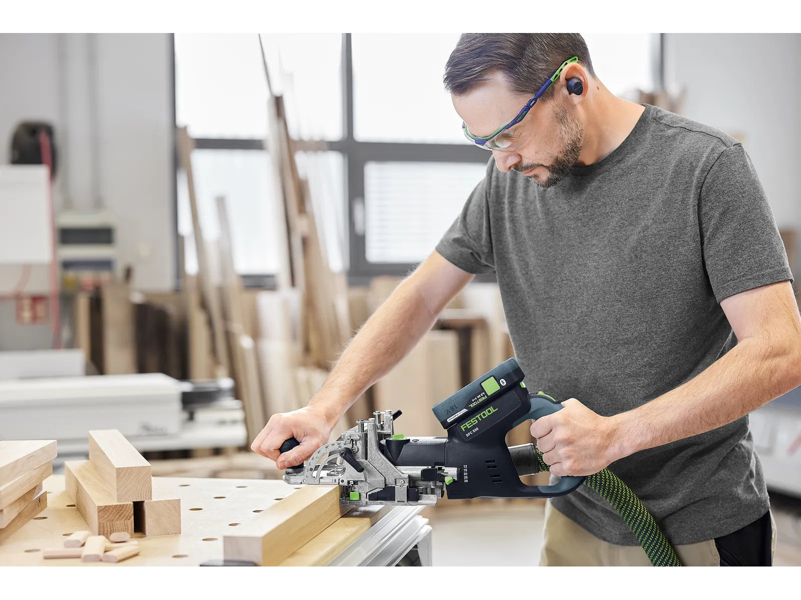 Festool Cordless joining machine DOMINO DFC 500 E-Basic 578120 5 - Power Tool Services