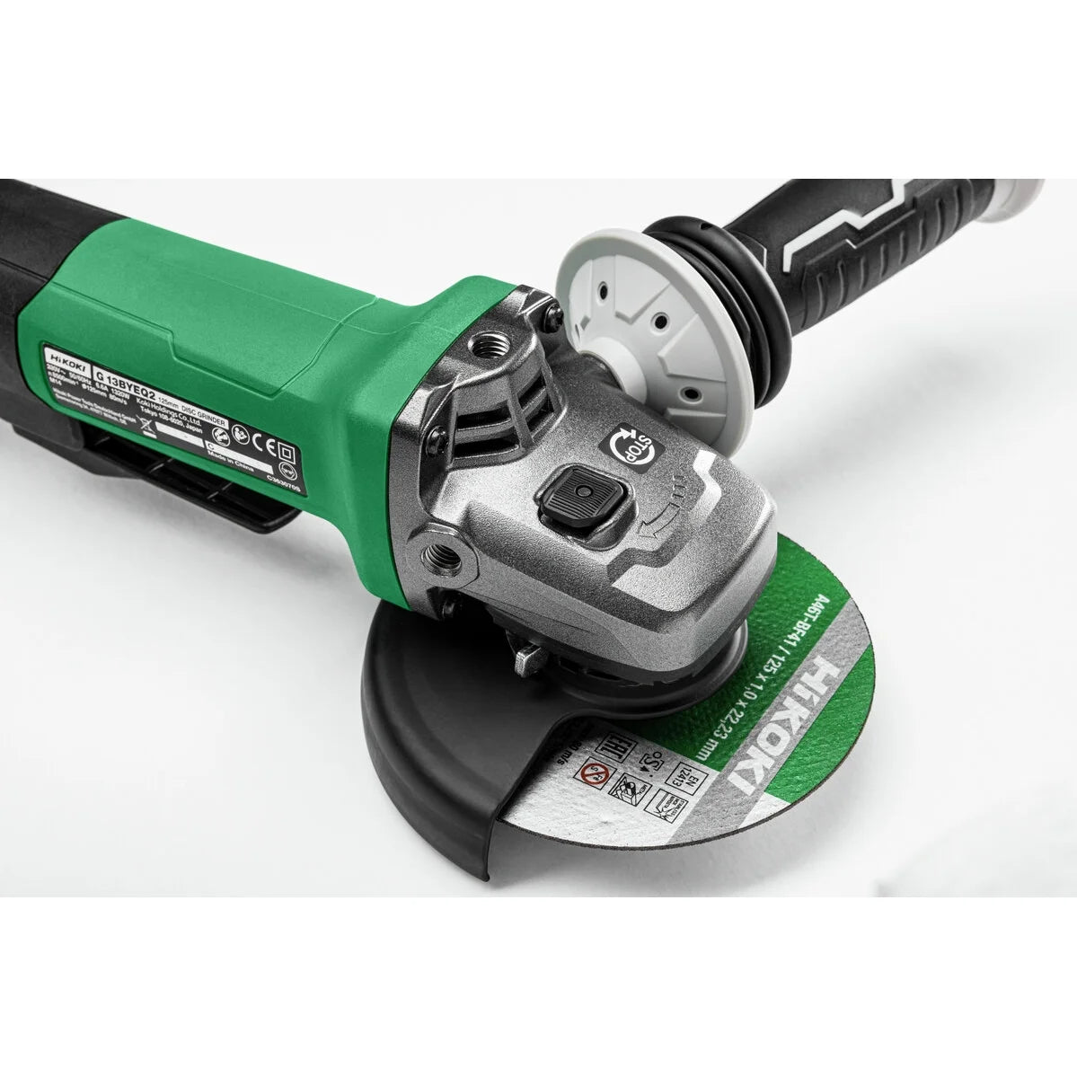 Hikoki Brushless Angle Grinder 1300w 125mm G13BYEQ2 6 - Power Tool Services