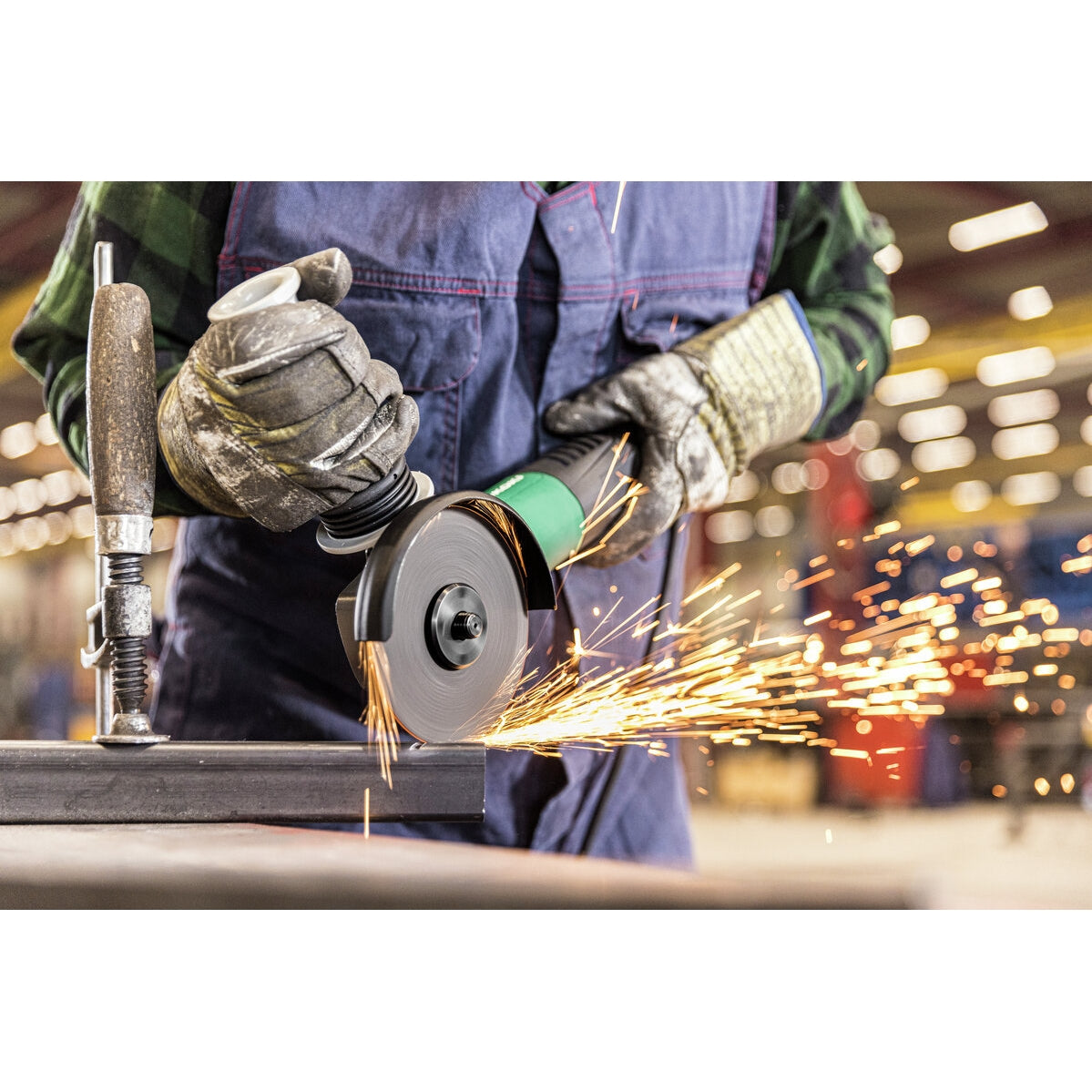 Hikoki Angle Grinder 125mm 1200w G13W2 5 - Power Tool Services