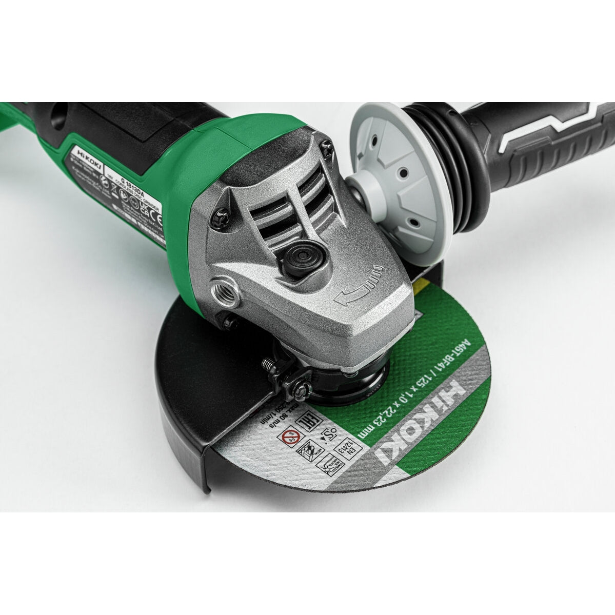 Hikoki 18v Cordless Angle Grinder G1813DA Basic 5 - Power Tool Services