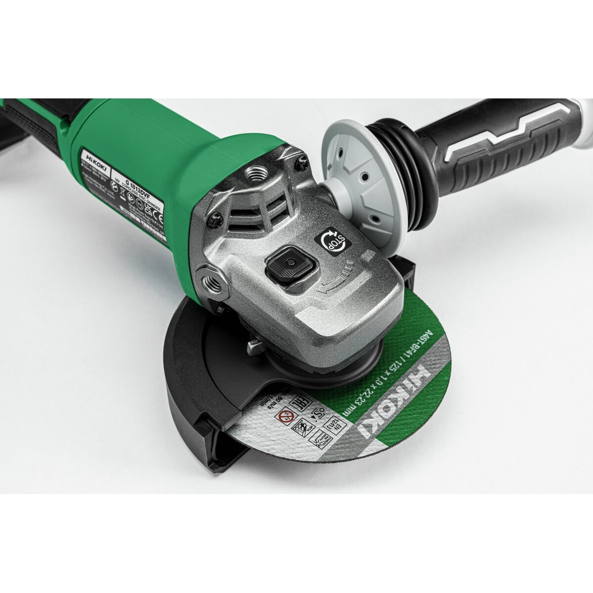 Hikoki 18v Cordless Angle Grinder G1813DF Basic 6 - Power Tool Services