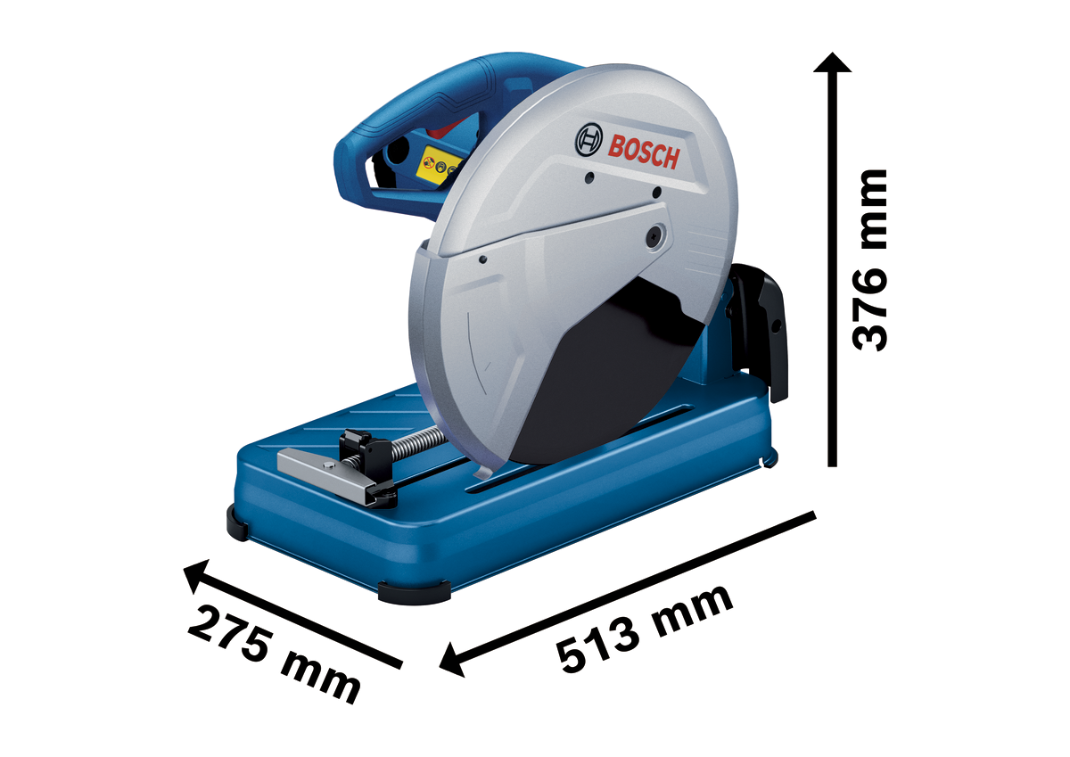Bosch Professional Abrasive Metal Cut-off Saw GCO 230 0601B560K0 3 - Power Tool Services