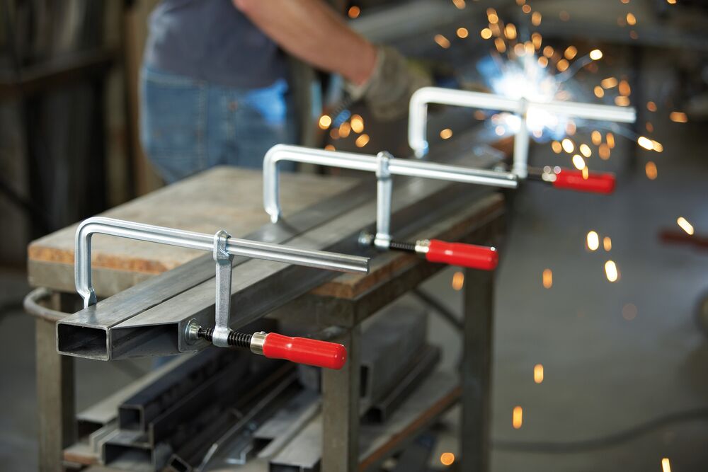 Bessey All-steel screw clamp with wooden handle classiX GS ( Select Size ) 5 - Power Tool Services