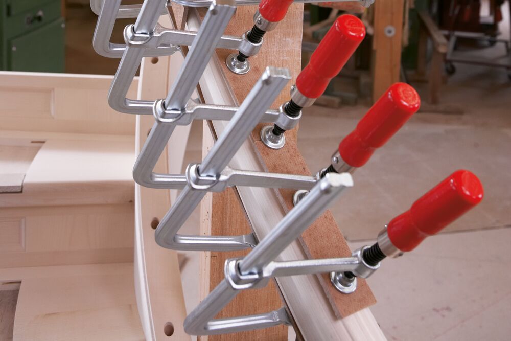 Bessey All-steel screw clamp with wooden handle classiX GS ( Select Size ) 4 - Power Tool Services