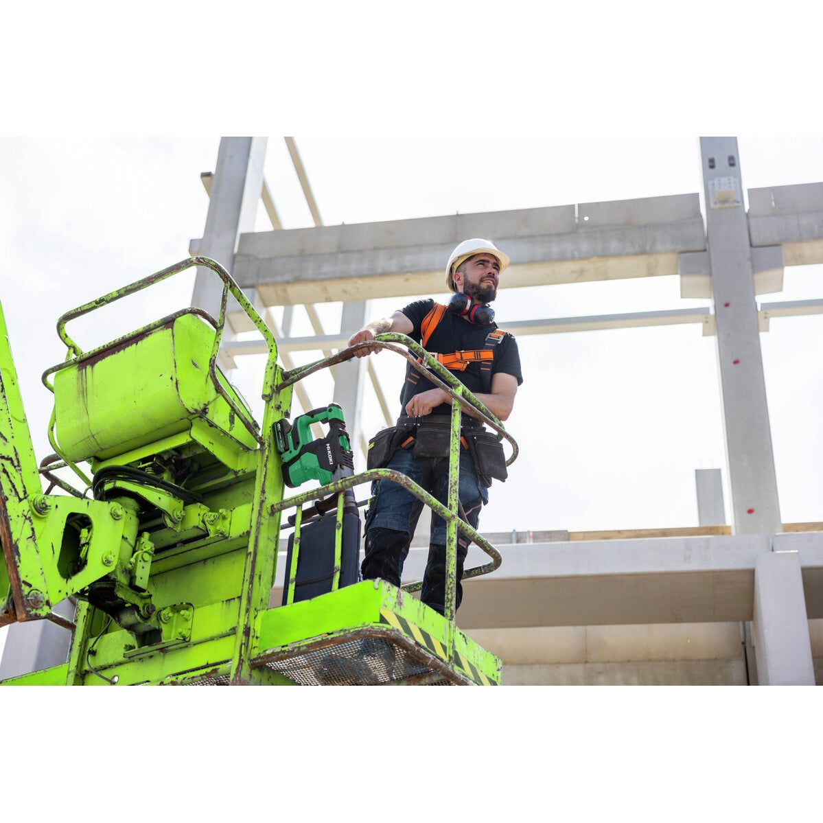 Hikoki 36v Cordless Rotary Hammer Sds Plus / Breaker DH3628DA Basic 3 - Power Tool Services