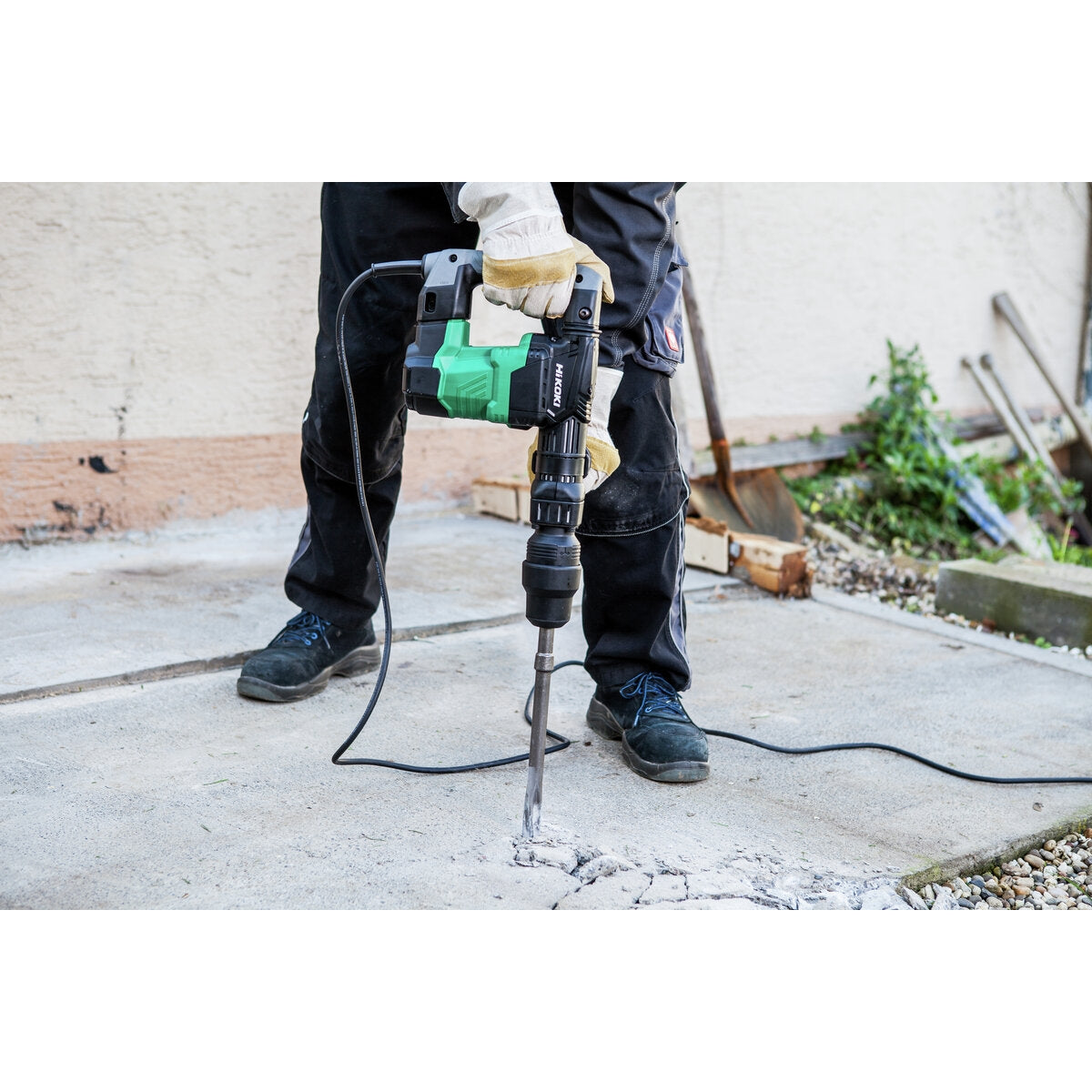 Hikoki Chipping Hammer SDS Max 1050w 6.8 J H41MB2 4 - Power Tool Services