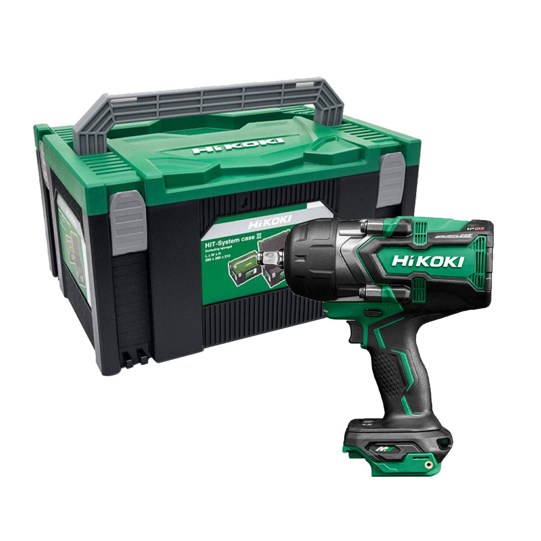 Hikoki 36v Cordless Impact Wrench 1/2" WR36DG Basic 1 - Power Tool Services