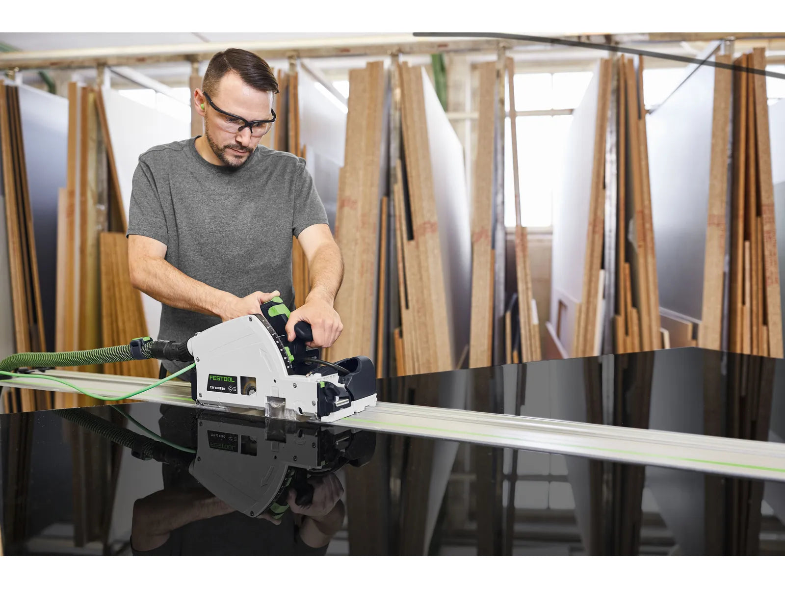Festool Plunge-cut saw with scoring function TSV 60 KEBQ-Plus-FS 577743 6 - Power Tool Services